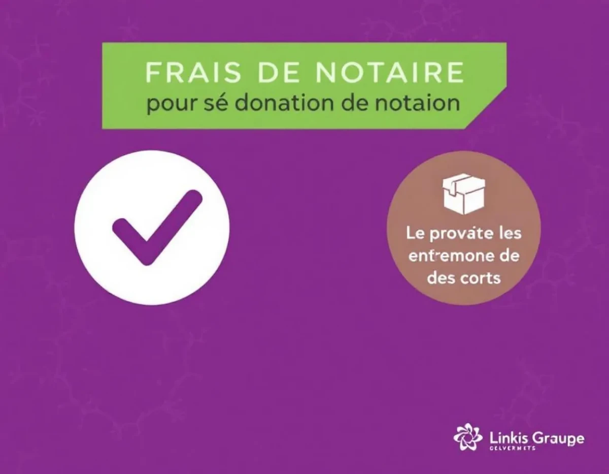 Frais de notaire pour une donation : le guide complet des coûts